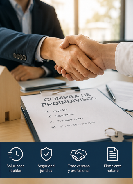 compra de proindivisos